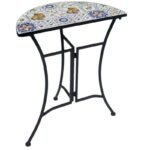 Zen Enclave Outdoor Half Round Table 60x69cm - Image 3