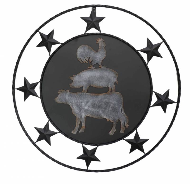 V637-E522799-202508252040-00.jpg Animal Star Wall Art 61x61cm - Image 1