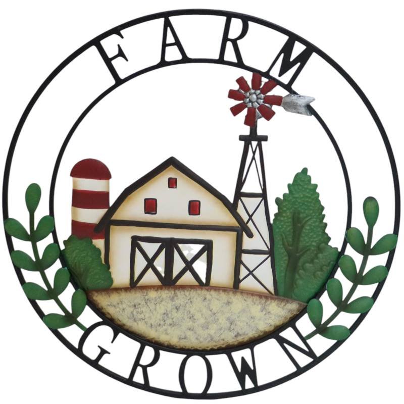 V637-E522831-202508252055-00.jpg Farmhouse Metal Wall Art 56x56cm - Image 1