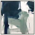 Vlad Abstract Framed Canvas 80cm