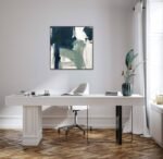 Vlad Abstract Framed Canvas 80cm - Image 3