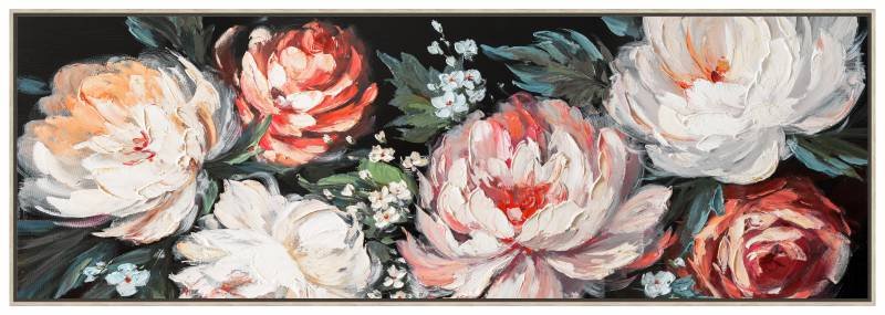 V637-E592587-202508252240-00.jpg Blossoming Framed Artwork 150x50cm - Image 1