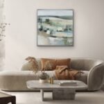 Harmony Artwork Framed Wall Art 80x80cm - Image 4