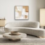 Alice Abstract Artwork Framed Wall Art 120x80cm - Image 2