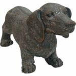 Douglas 1 Seater Dachshund Bench 74x39cm - Image 2