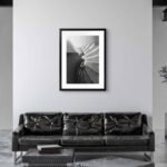 Stairway Artwork Framed W Glass Front 60x80cm - Image 4