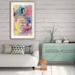 Luxury Perfume Artwork Framed W Glass Front 80x120cm - Image 4