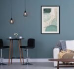 Billow Artwork Framed W Glass Front 80x120cm - Image 4