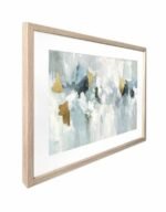 Marsden Abstract Artwork Framed W Glass Front 80x60cm - Image 3