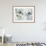 Marsden Abstract Artwork Framed W Glass Front 80x60cm - Image 4