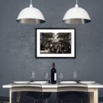 Welcome To The Party Artwork Framed W Glass Front 80x60cm - Image 4