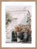 Italian Dreams Artwork Framed W Glass Front 60x80cm