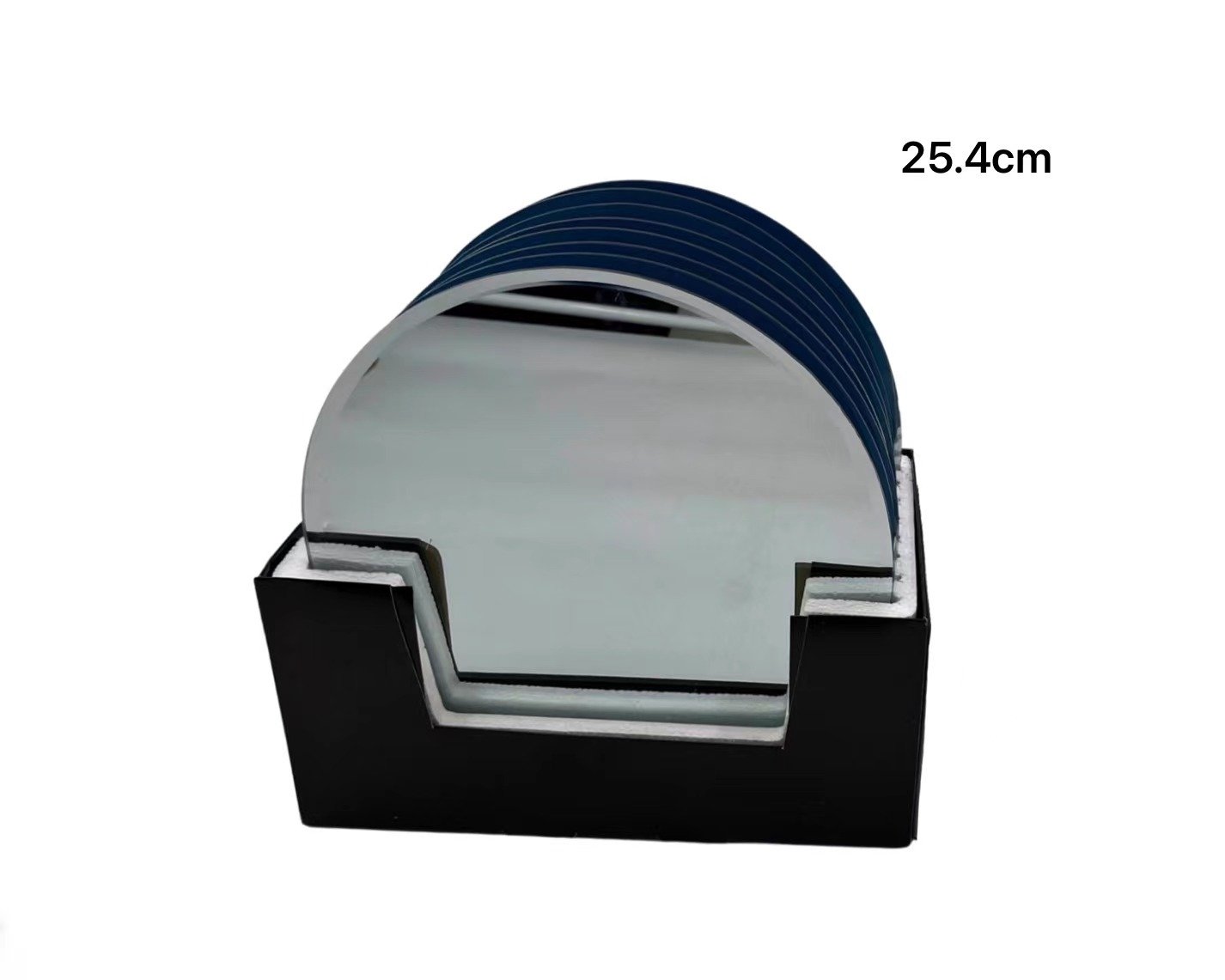 V637-GCH32479-202508252025-00.jpg bulk 16 Mirror Candle Holder 25cm - Image 1