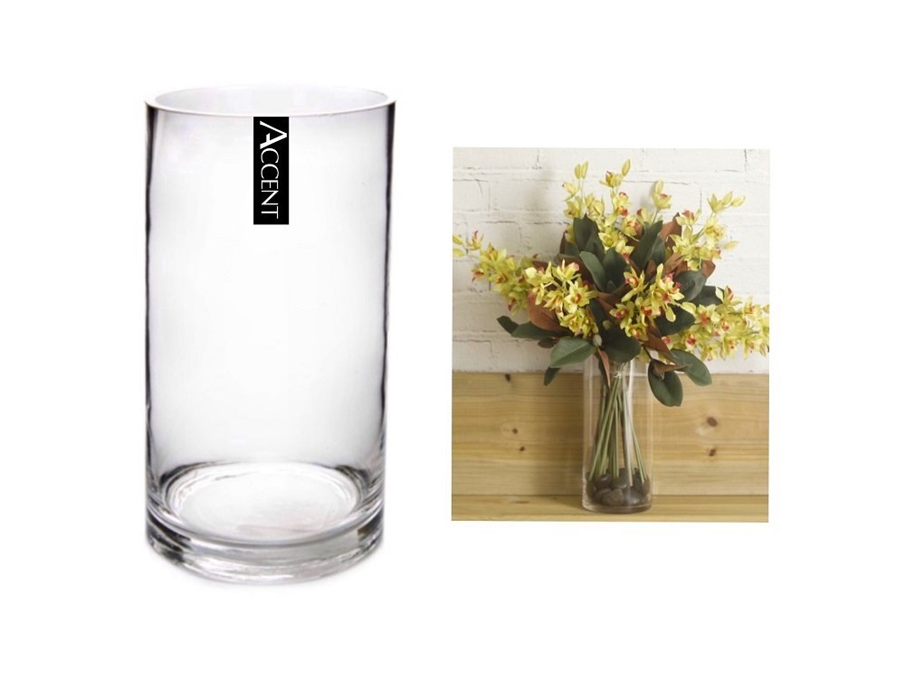 V637-GVA30289-202508252115-00.jpg bulk 6 Glass Cylinder Decorative Vase 40cm - Image 1