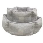 T&S Plush latte pet nest Medium Pet Products 62x62cm - Image 2