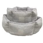 T&S Plush latte pet nest Small Pet Products 45x45cm