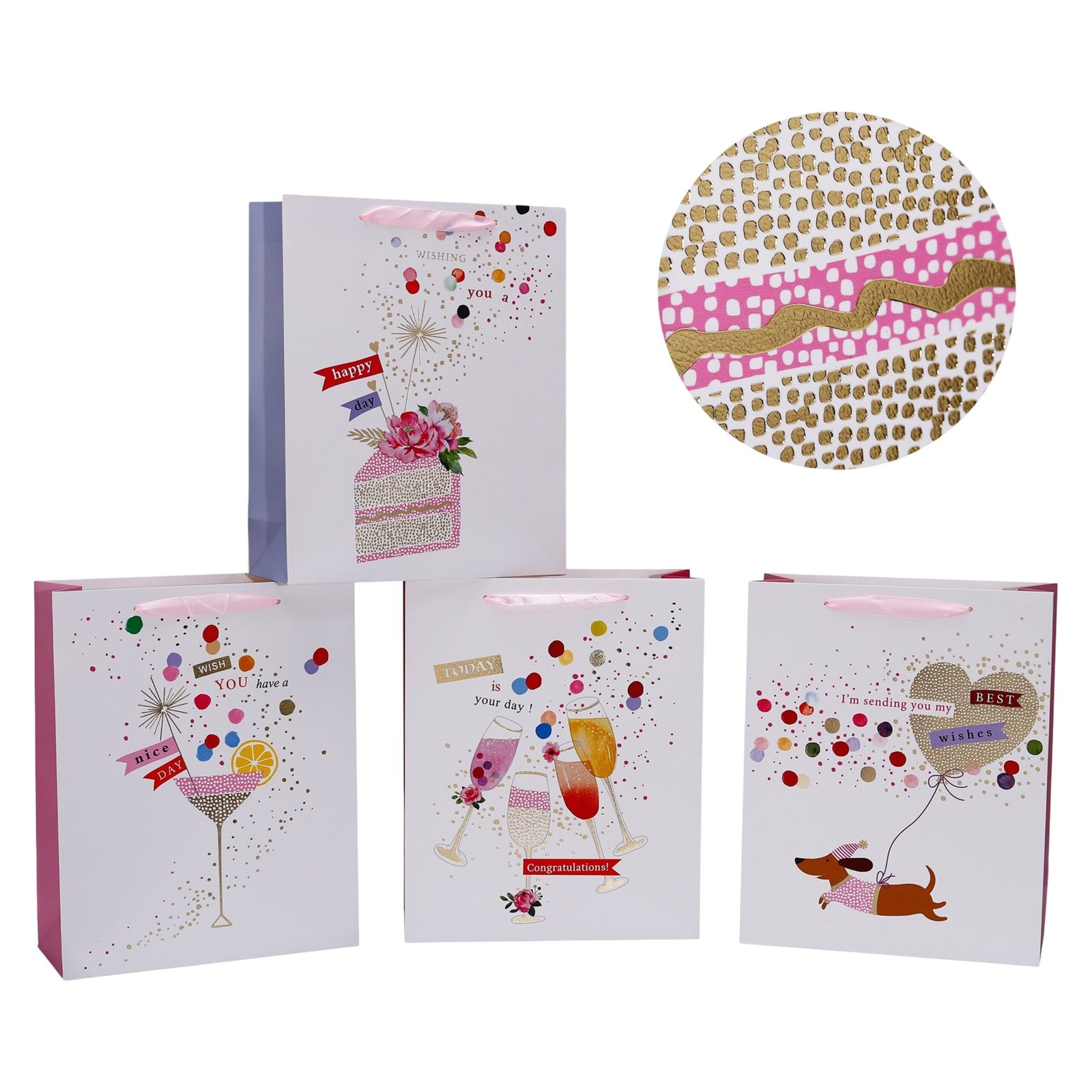 V637-WRP38468-202508260820-00.jpg bulk 24 XLarge Festive Cheers Gift Bag Assort 30x42cm - Image 1