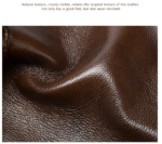 Black Men's Vintage Genuine Leather Briefcase 14 Inch Laptop Messenger Bag Business Shoulder Satchel with Dual Front Pockets Ideal for Office Work - Image 2