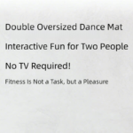 Kids Dual Player Interactive Electronic Dance Mat - Extra Large 105x90cm Anti-Slip Music Game Pad with Two Modes & Three Ways, No TV Required - Image 4