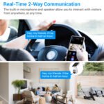 Camouflage Color Powered Outdoor Security Camera 1080P - Wireless Smart Home PTZ CCTV with Two-Way Audio, IP65 Waterproof & Colour Night Vision - Image 5