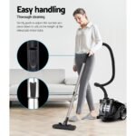 Devanti 2200W Bagless Vacuum Cleaner Black - Image 6