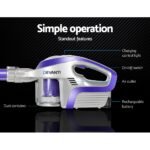 Devanti Stick Vacuum Cleaner Bagless Cordless 150W Purple - Image 4