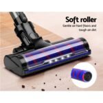 Devanti Stick Vacuum Cleaner Cordless Roller Brush 150W Purple - Image 5