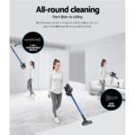 Devanti Stick Vacuum Cleaner Brushless Cordless 250W Blue - Image 6