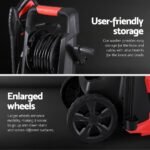 Giantz 2800PSI High Pressure Washer Electric Water Cleaner Pump 30M Jet Hose Gurney - Image 6