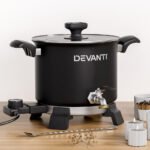 Devanti 5L Wax Melter Candle Making 1200W Melting Pot Furnace Quick Pour Spout Soy Soap - Image 8