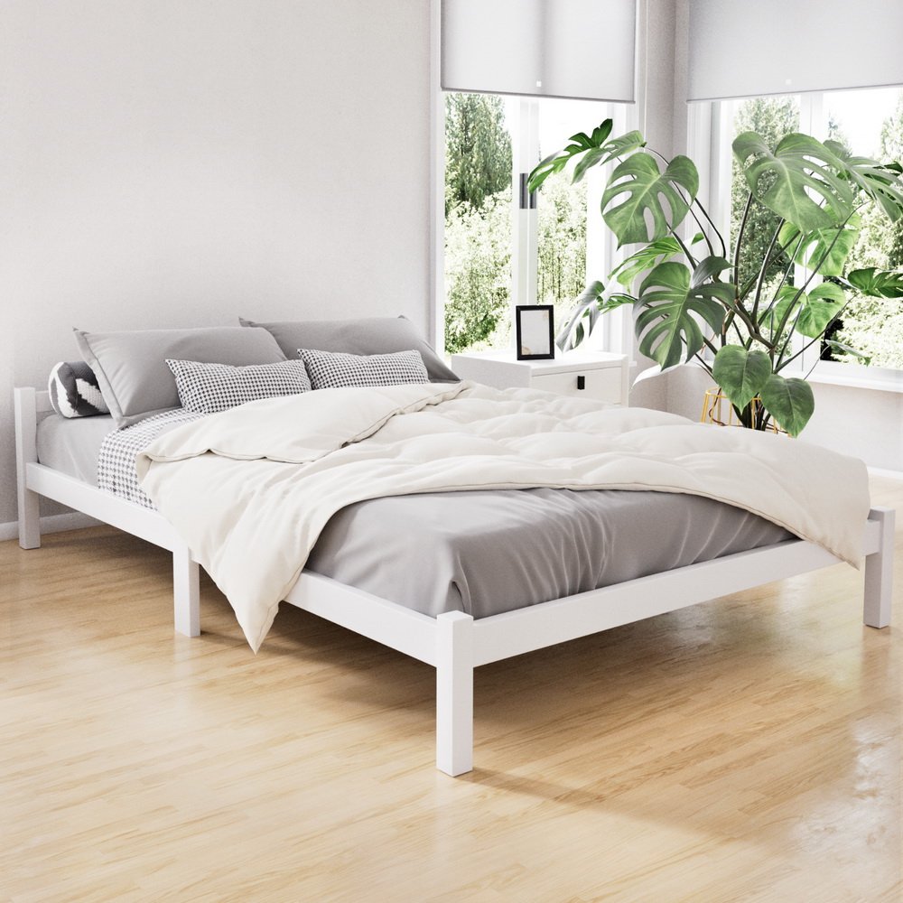 WBED-C-001D-137-WH-17967-07.jpg Artiss Bed Frame Double Size Wooden White LEXI - Image 1
