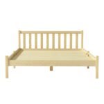 Artiss Bed Frame Double Size Wooden Oak SOFIE - Image 3