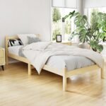 Artiss Bed Frame Single Size Wooden Oak SOFIE - Image 8