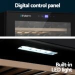 Devanti Wine Fridge Cooler 66 Bottles - Image 5