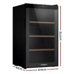 Devanti Wine Fridge Cooler 34 Bottles - Image 2