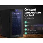 Devanti Wine Fridge Cooler 18 Bottles - Image 7