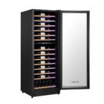 Devanti Wine Fridge Cooler Dual Zone 128 Bottles - Image 3