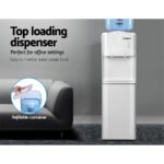 Devanti Water Cooler Dispenser Stand 22L Bottle White - Image 5