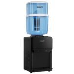 Devanti Water Cooler Dispenser 22L Bench Top Chiller Purifier Filter Hot Cold Black - Image 3