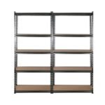 Giantz 4x1.8M Garage Shelving Warehouse Rack Pallet Racking Storage Charcoal - Image 3