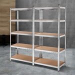 Giantz 2x1.8M Garage Shelving Warehouse Rack Pallet Racking Storage Shelf Silver - Image 7