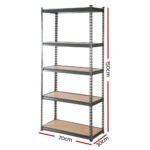 Giantz 6X1.5M Garage Shelving Warehouse Rack Pallet Racking Storage Shelves - Image 2