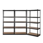 Giantz 3x1.8M Garage Shelving Warehouse Rack Pallet Racking Storage Shelve Black - Image 7