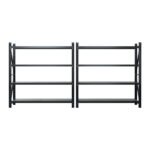 Giantz 4Mx2M Garage Shelving Warehouse Rack Black - Image 3