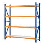 Giantz 2Mx2M Garage Shelving Warehouse Rack Pallet Racking Storage Shelf Blue - Image 7