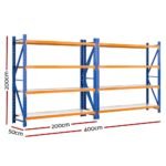 Giantz 4Mx2M Garage Shelving Warehouse Rack - Image 2