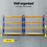 Giantz 4Mx2M Garage Shelving Warehouse Rack - Image 5