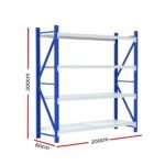 Giantz 2Mx2M Warehouse Shelving Garage Rack - Image 2