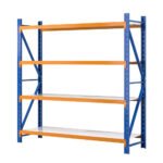 Giantz 2Mx2M Garage Shelving Warehouse Rack Pallet Racking Storage Shelf Blue - Image 7