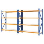 Giantz 4Mx2M Garage Shelving Warehouse Rack Orange - Image 7